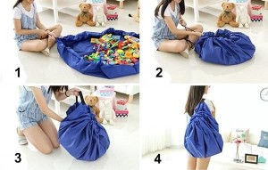 MATA WOREK DO PRZECHOWYWANIA ZABAWEK 150CM