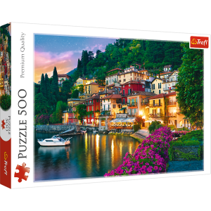 PUZZLE TREFL 500 ELEM JEZIORO COMO, WŁOCHY