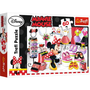 PUZZLE TREFL 60 EL ZAKUPOWE SZALEŃSTWA MINNIE