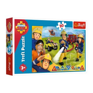 PUZZLE TREFL 30 EL STRAŻAK SAM 18244