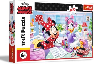 PUZZLE TREFL 160 EL MYSZKA MINNIE DZIEŃ Z PRZYJACIÓŁKĄ 