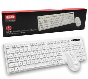 ZESTAW KLAWIATURA + MYSZ BEZPRZEWODOWA WIRELESS XO-KB-02