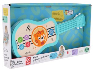 MAGICZNE DOTYKOWE UKULELE INTERAKTYWNA GITARKA HAPE BABY EINSTEIN