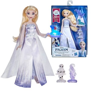 LALKA ELZA FROZEN 2 MÓWIĄCA PO POLSKU MAGICZNE CHWILE