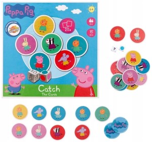 GRA ŚWINKA PEPPA ZBIERZ WSZYSTKIE KARTY HASBRO