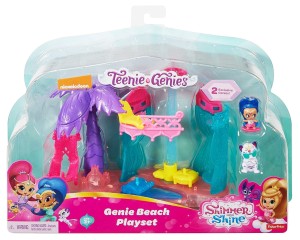 SHIMMER i SHINE PLAŻA DŻINÓW FISHER PRICE DTK57