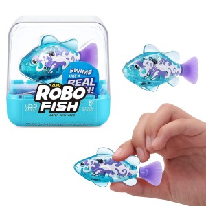 RYBKA ROBO FISH NIEBIESKA PŁYWAJĄCA ZMIENIA KOLOR ALIVE ZURU