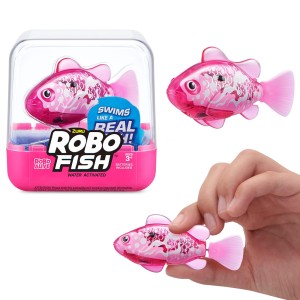 RYBKA ROBO FISH RÓŻOWA PŁYWAJĄCA ZMIENIA KOLOR ALIVE ZURU