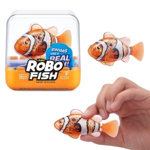RYBKA ROBO FISH POMARAŃCZOWA PŁYWAJĄCA ZMIENIA KOLOR ALIVE ZURU