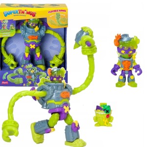 SUPER THINGS ZINGS SUPERBOT TRASHER FIGURKA ZESTAW