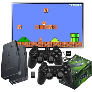 KONSOLA BEZPRZEWODOWA HDMI RETRO TV PEGASUS 20000 GIER 2 PADY