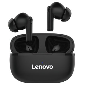 SŁUCHAWKI LENOVO HT05 CZARNE Z POWERBANKIEM
