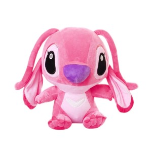 LILO I STICH MASKOTKA MIŚ PLUSZOWA PRZYTULANKA STITCH ZABAWKA DUŻA RÓŻOWA