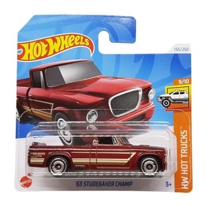 HOT WHEELS '63 STUDEBAKER CHAMP 155/250 METAL