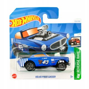 HOT WHEELS VOLVO P1800 GASSER METAL