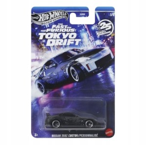 HOT WHEELS NISSAN 350Z CUSTOM / PERSONNALISE FAST FURIOUS TOKYO DRIFT METAL 