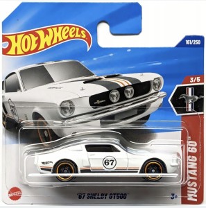 HOT WHEELS '67 SHELBY GT500 METAL HYY93