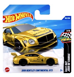 HOT WHEELS 2018 BENTLEY CONTINENTAL GT3 METAL JBC18