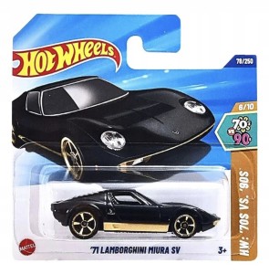 HOT WHEELS '71 LAMBORGHINI MIURA SV METAL XYX73